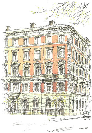 BRF Ädelgranen skiss